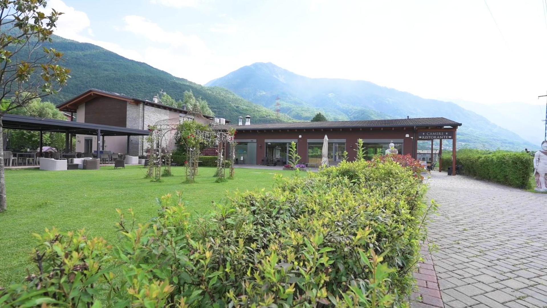 Agriturismo Terra Del Sole Albosaggia Exteriör bild