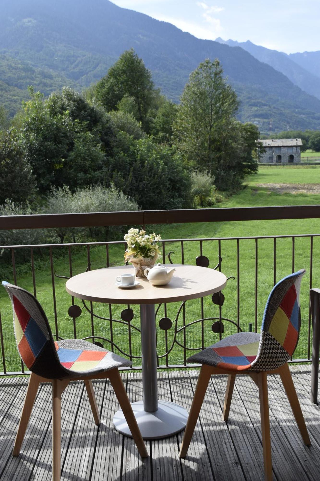 Agriturismo Terra Del Sole Albosaggia Exteriör bild